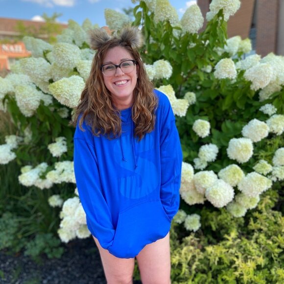 Simon Chipmunk Handmade Halloween Costume Hoodie - Picture 2 of 6